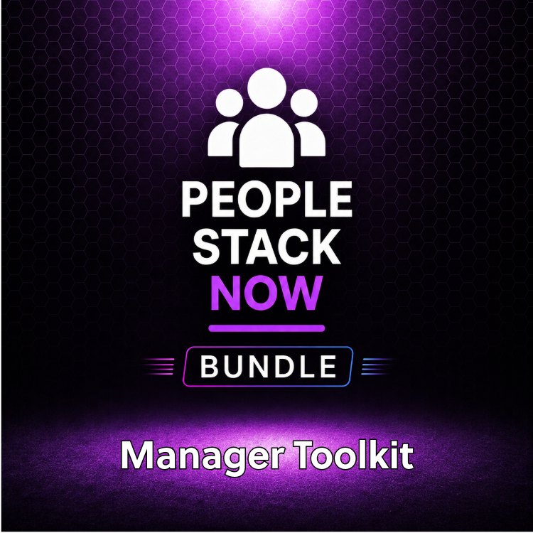 Manager Toolkit — 5 Manager Guides | People Stack Now