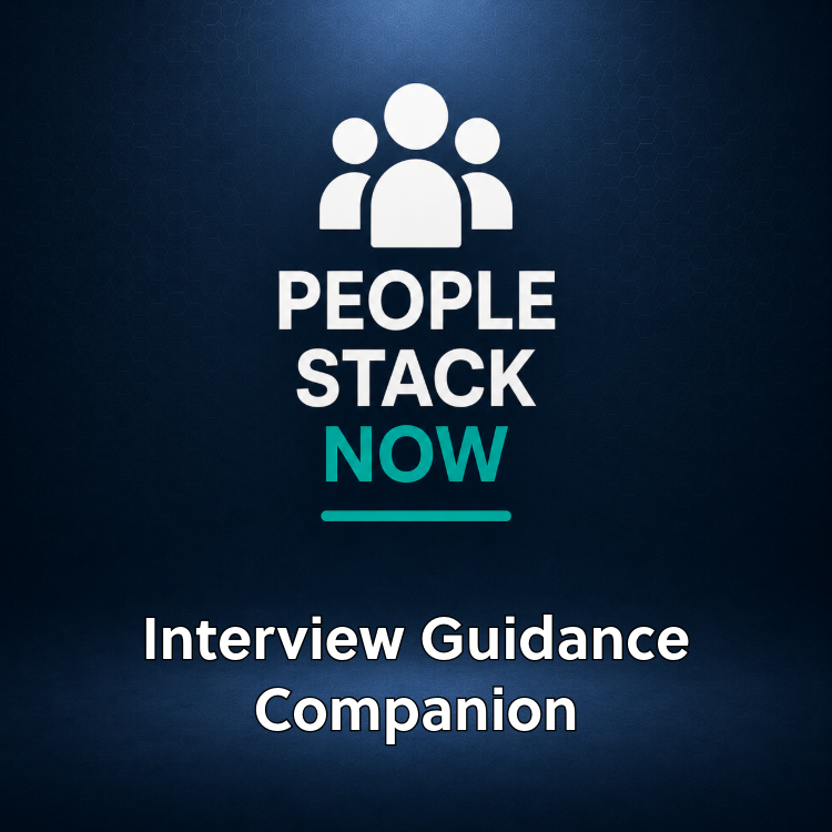 Interview Guidance Companion for Hiring Managers | People Stack Now
