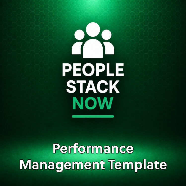 Performance Management Template | OKRs & Check-ins | People Stack Now