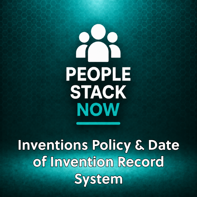 Inventions Policy & IP Assignment Template | People Stack Now