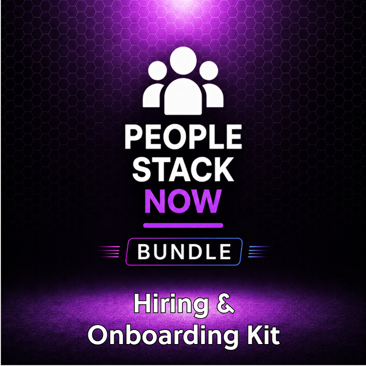 Hiring & Onboarding Kit+ — 11 Documents | People Stack Now