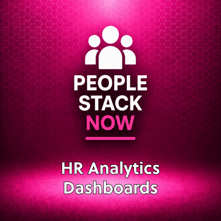 HR KPI Dashboard — Excel | Monthly Metrics | People Stack Now