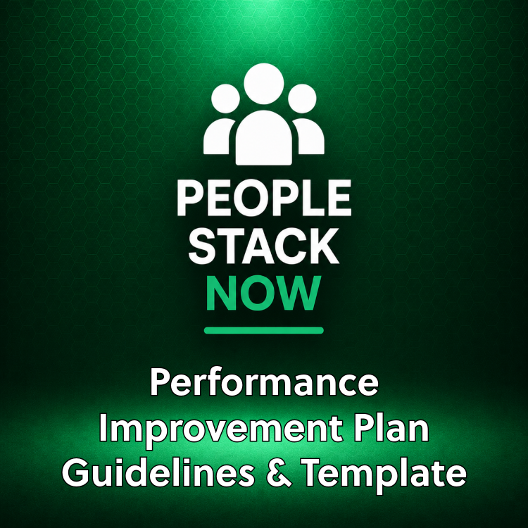 PIP Guidelines & Template — Multi-Jurisdiction | People Stack Now