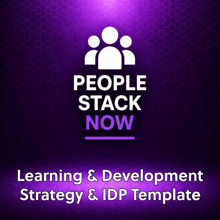 Learning & Development Strategy & Individual Development Plan Template | People Stack Now