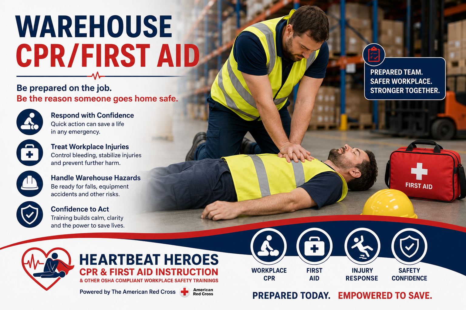 Warehouse CPR/First Aid for Lehigh Valley and surrounding areas of PA