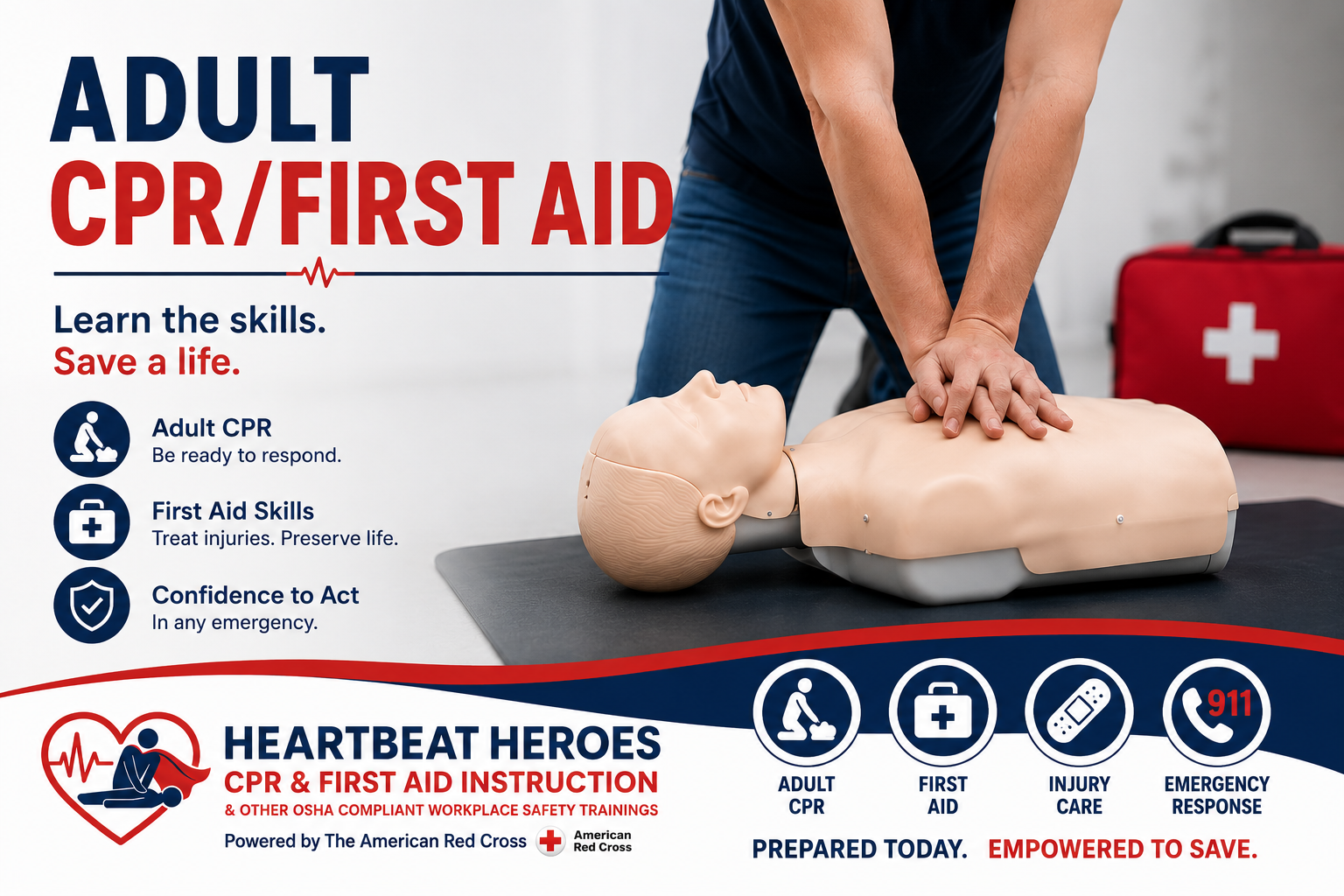 Adult CPR/First Aid for Lehigh Valley and surrounding areas of PA