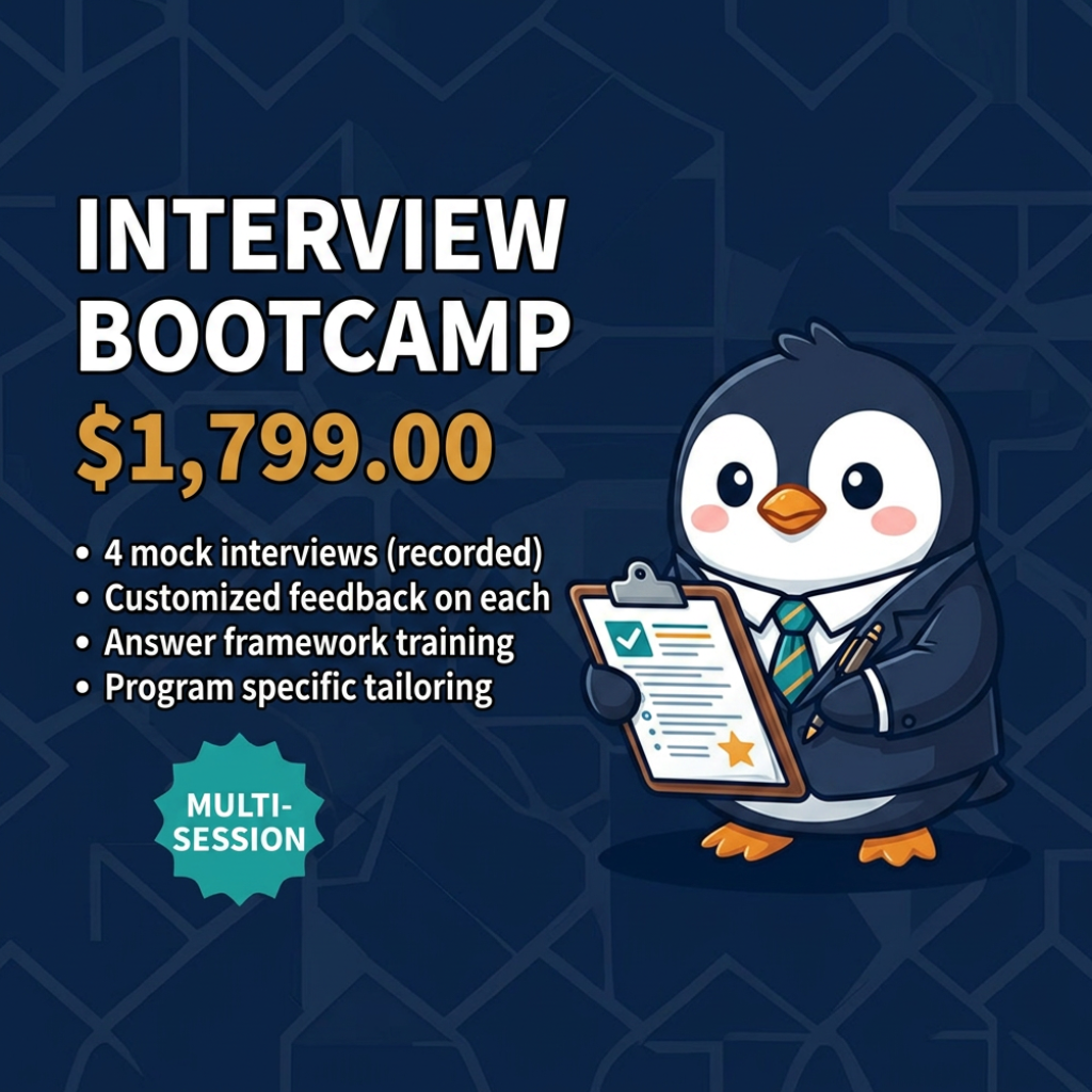 Interview Bootcamp (Multi-Session Package)