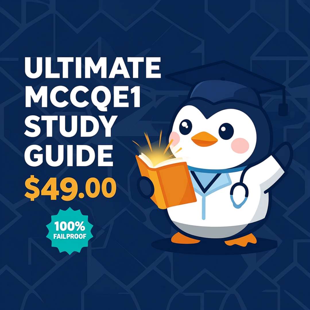 How to Crush MCCQE1 in 2026 — The Step-by-Step Roadmap