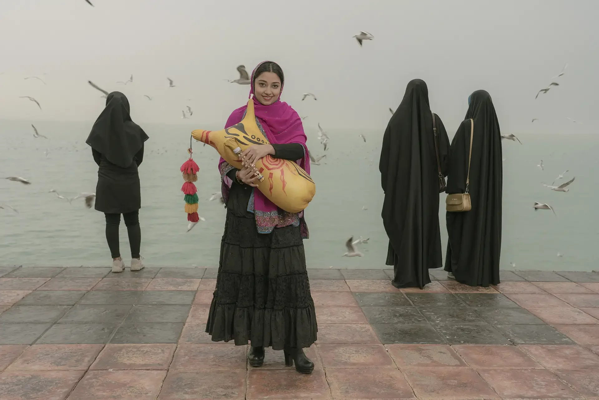 behrouz-badrouj-photographer-staged-photography-folk-music-african-music-bushehr-gheshm-bandarabbas-Resonating-Silences-women-singer.webp