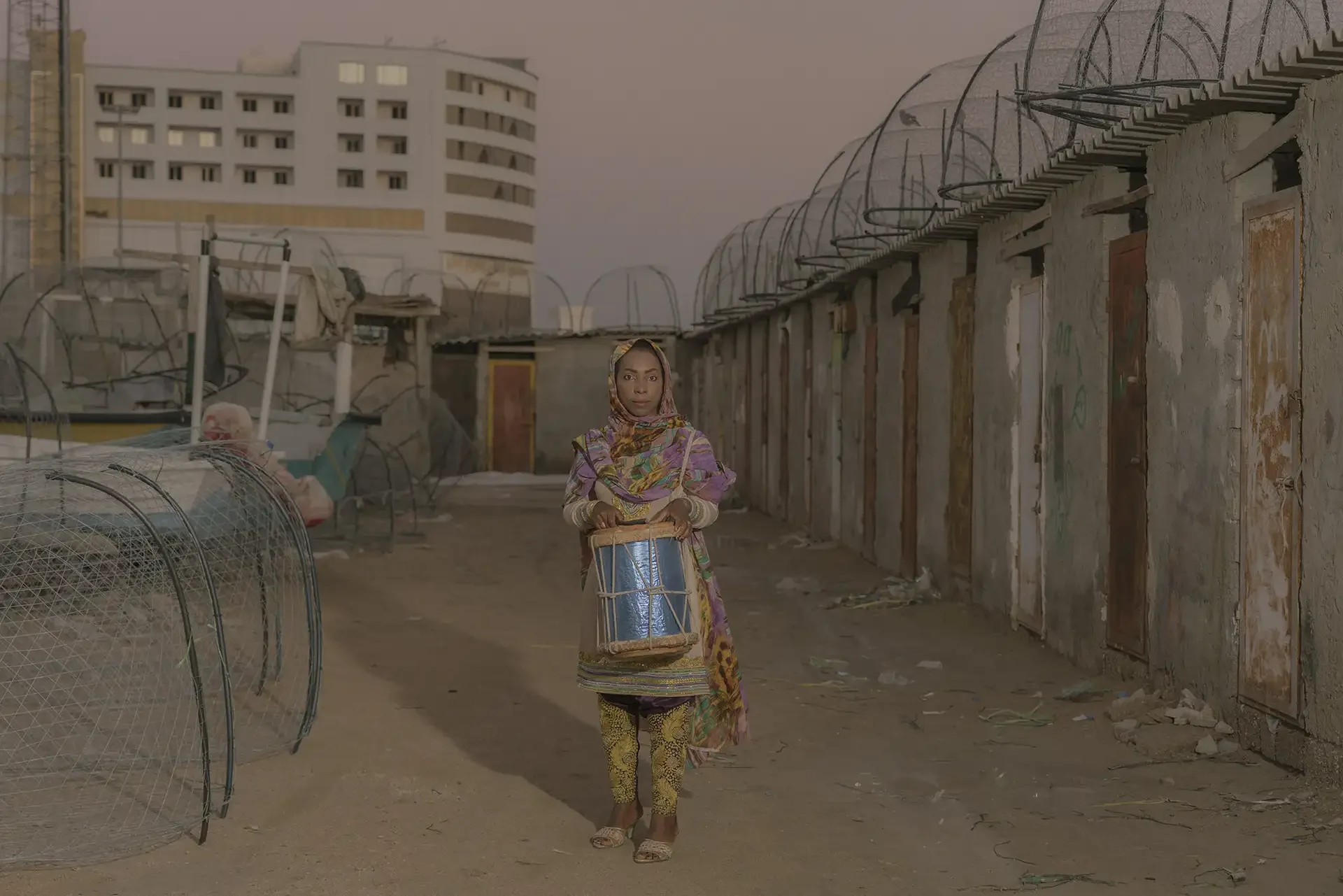 behrouz-badrouj-photographer-staged-photography-folk-music-african-music-bushehr-gheshm-bandarabbas-Resonating-Silences-women-singer.webp