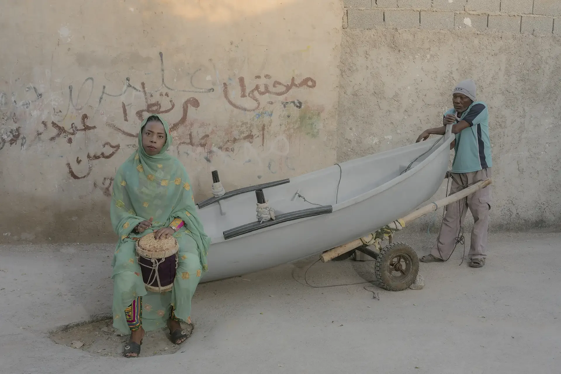 behrouz-badrouj-photographer-staged-photography-folk-music-african-music-bushehr-gheshm-bandarabbas-Resonating-Silences-women-singer.webp