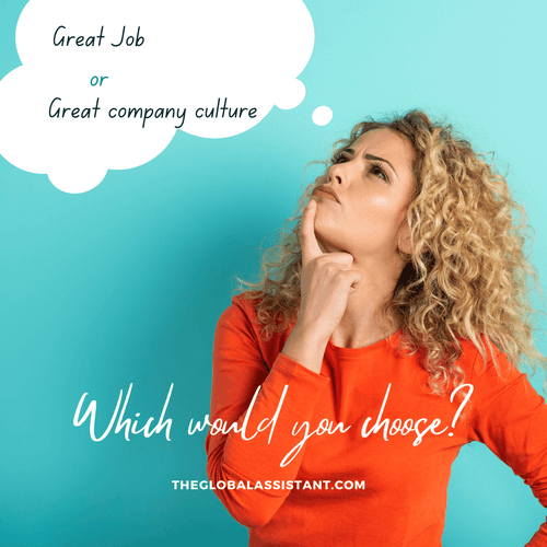 Interesting role or great company culture? Making the Right Choice