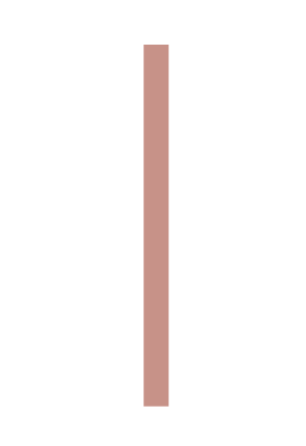A vertical strip with a light brown color on a white background.
