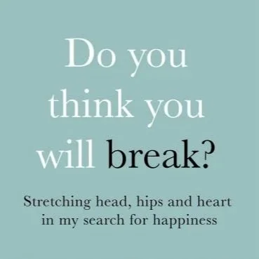 Do You Think You Will Break?