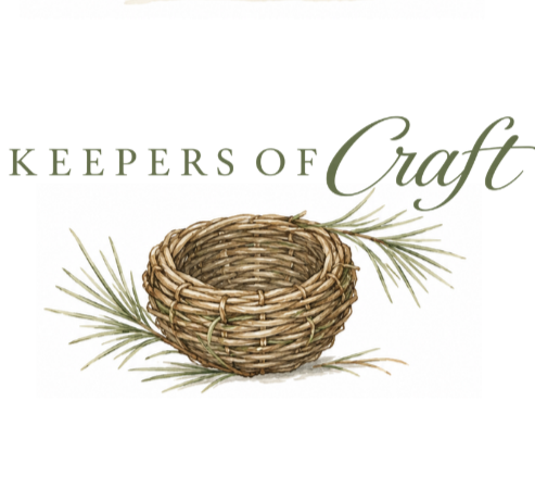 Pine Needle Weaving Workshop {Keepers of Craft}