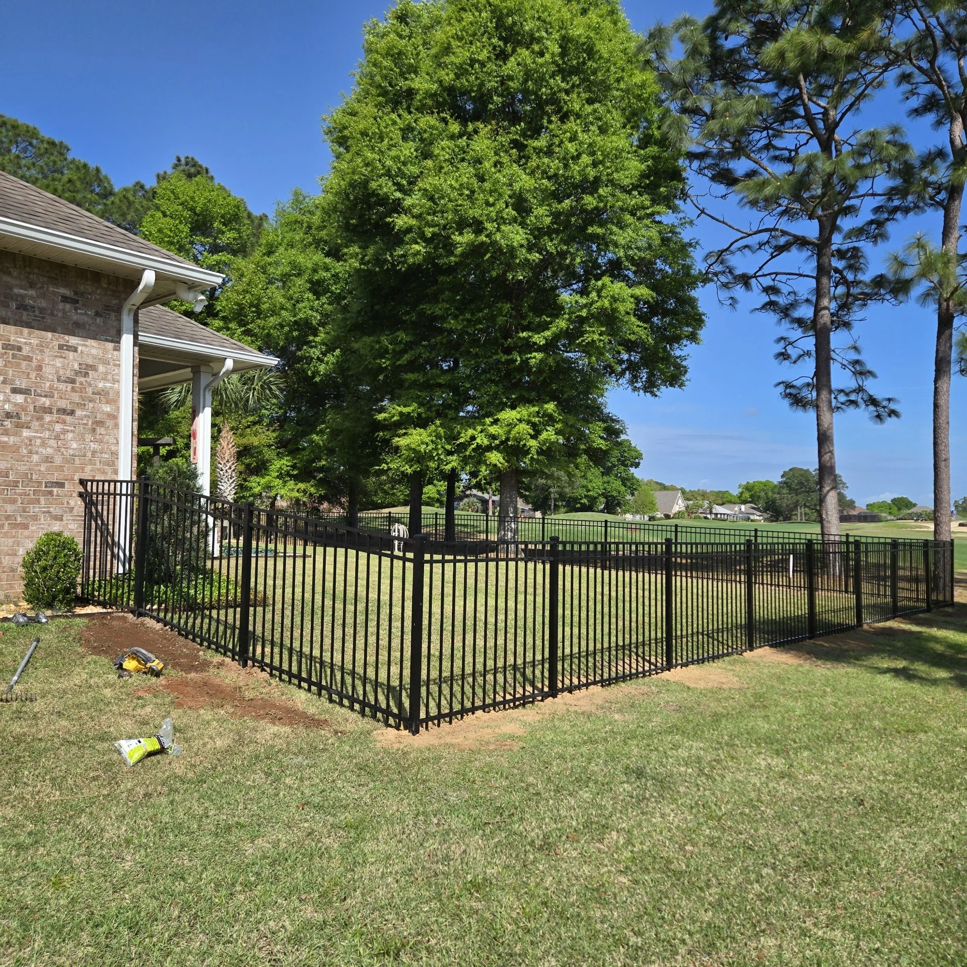 Decorative metal Fence