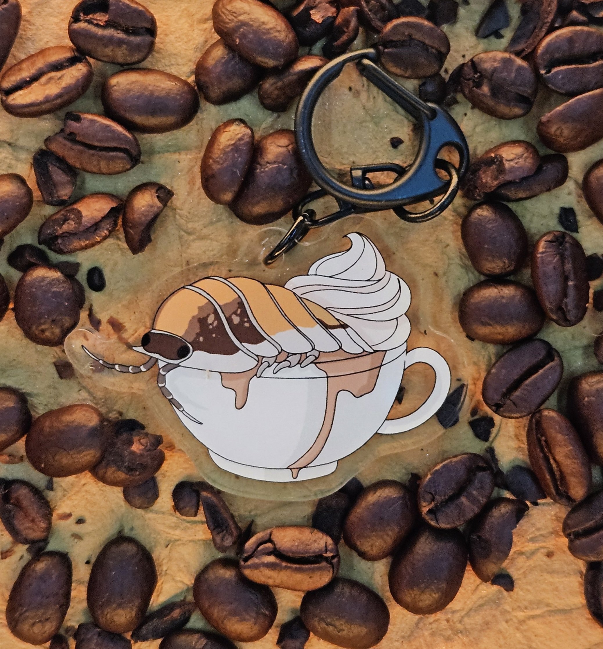 Keychain - Cappuccino