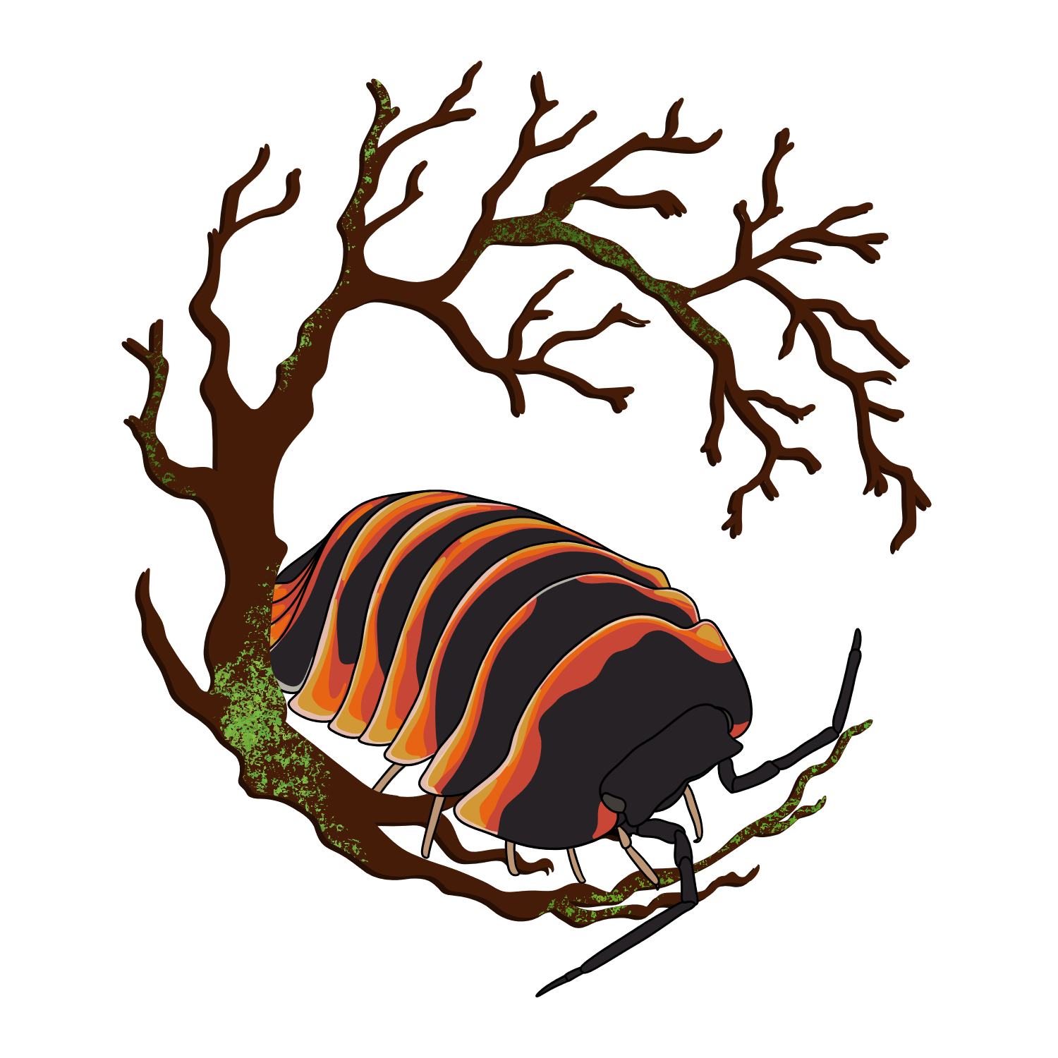 Sticker - Red Ember Bee
