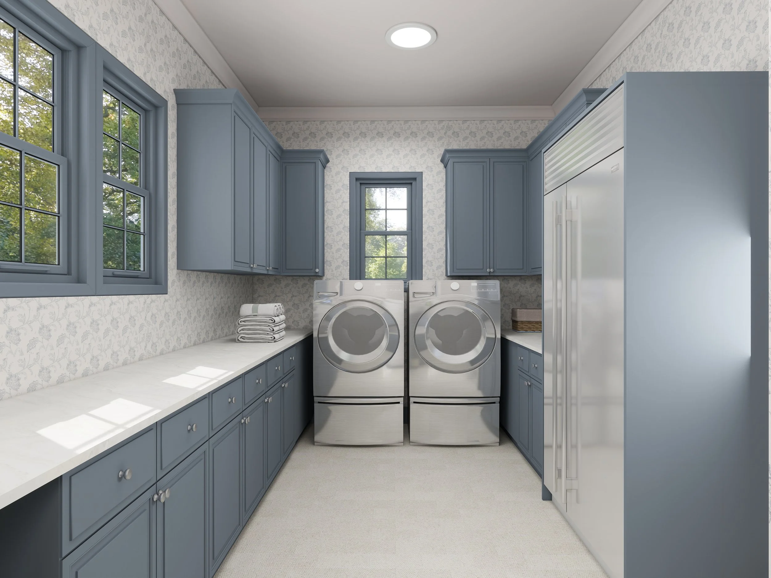 Laundry Room Renders - Dobson Interiors