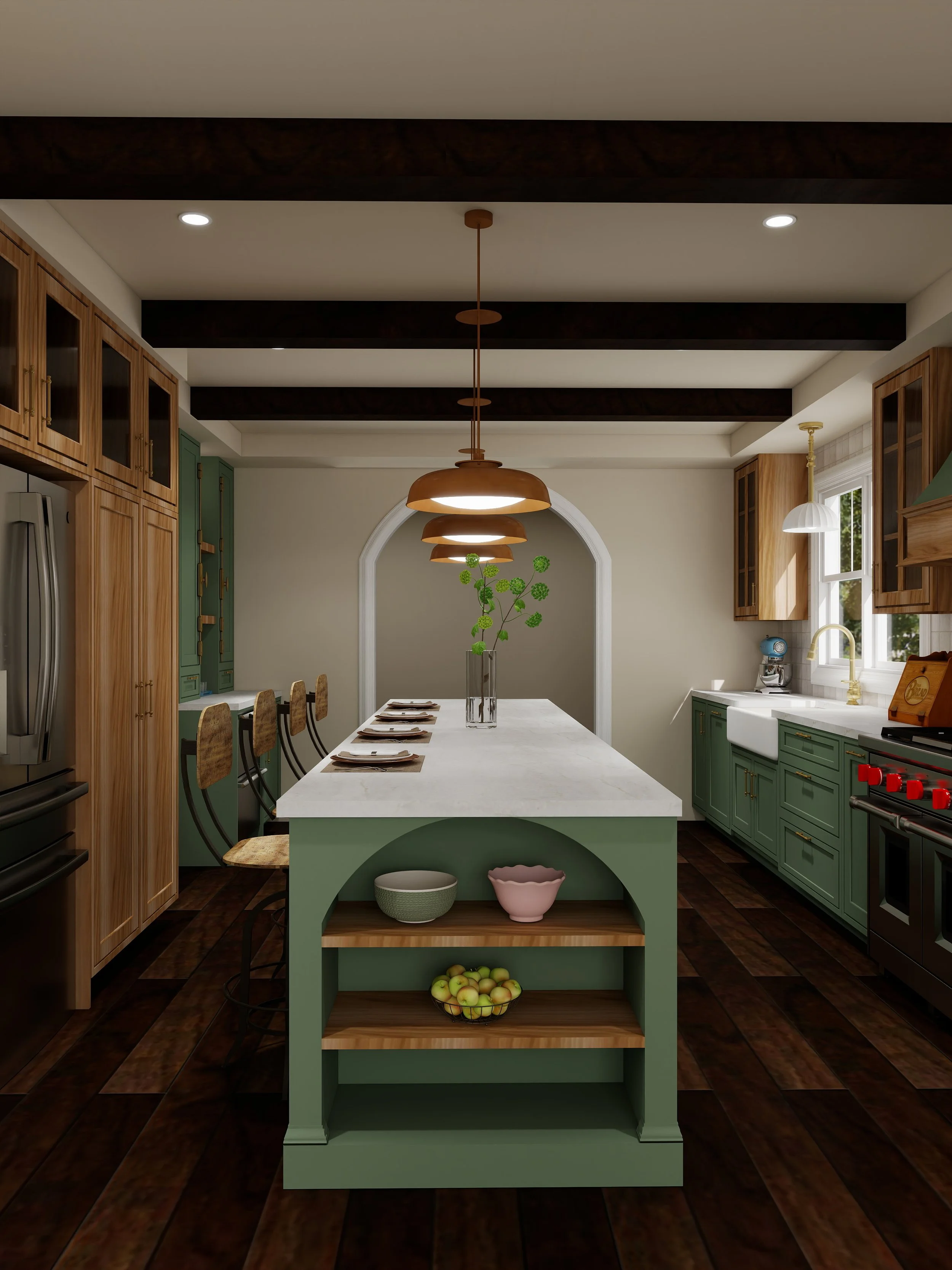 Kitchen Renders - Trisha Davis Designs