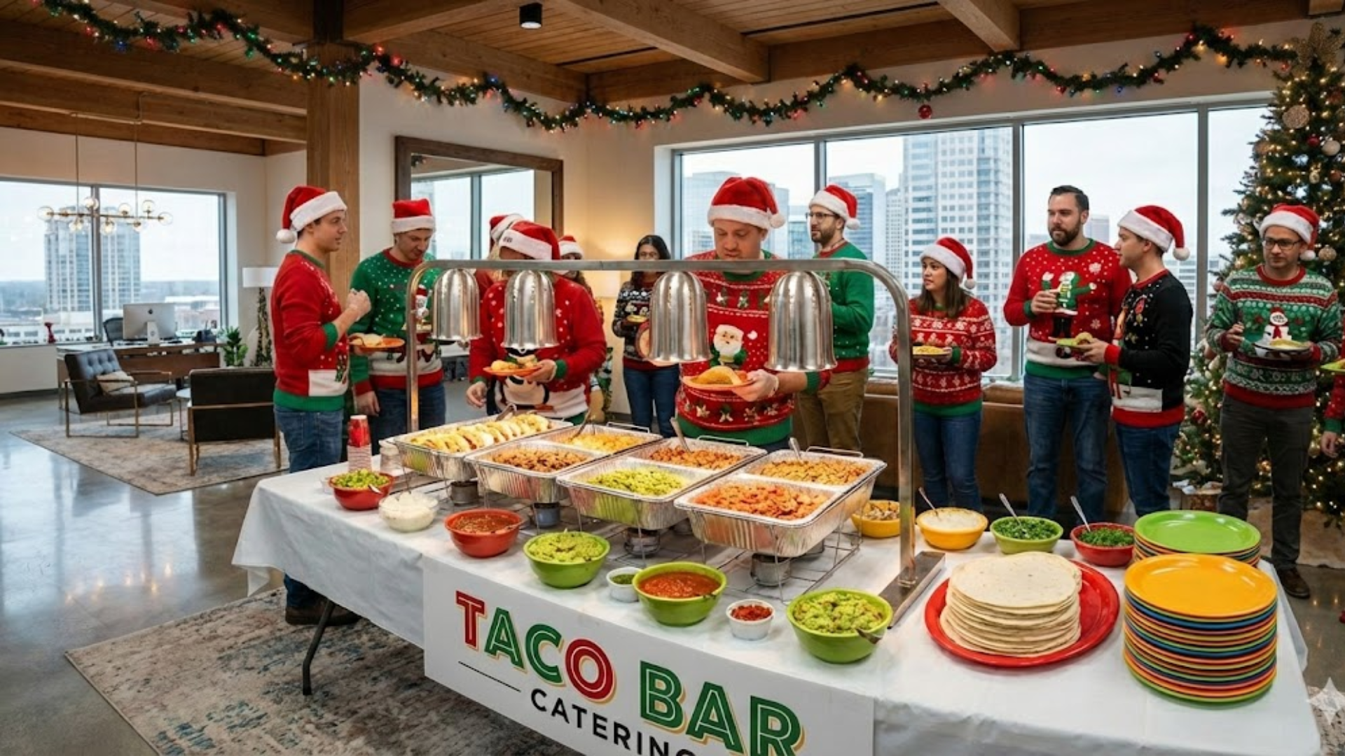 Why A Taco Bar Is The Ultimate Office Christmas Catering Idea This Year?