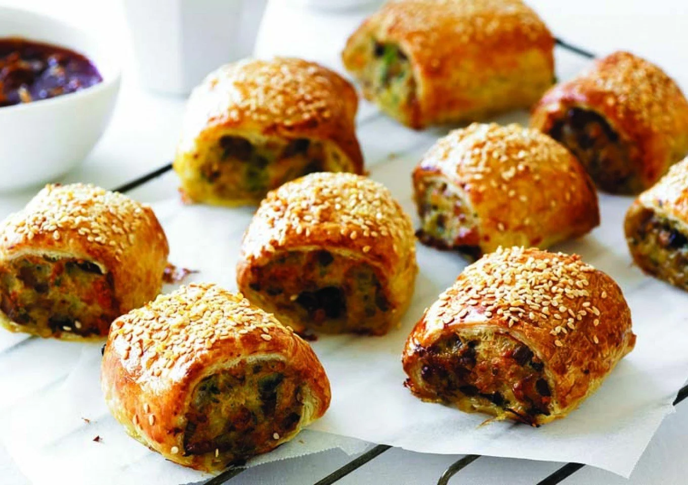 Chicken &amp; Mushroom Rolls
