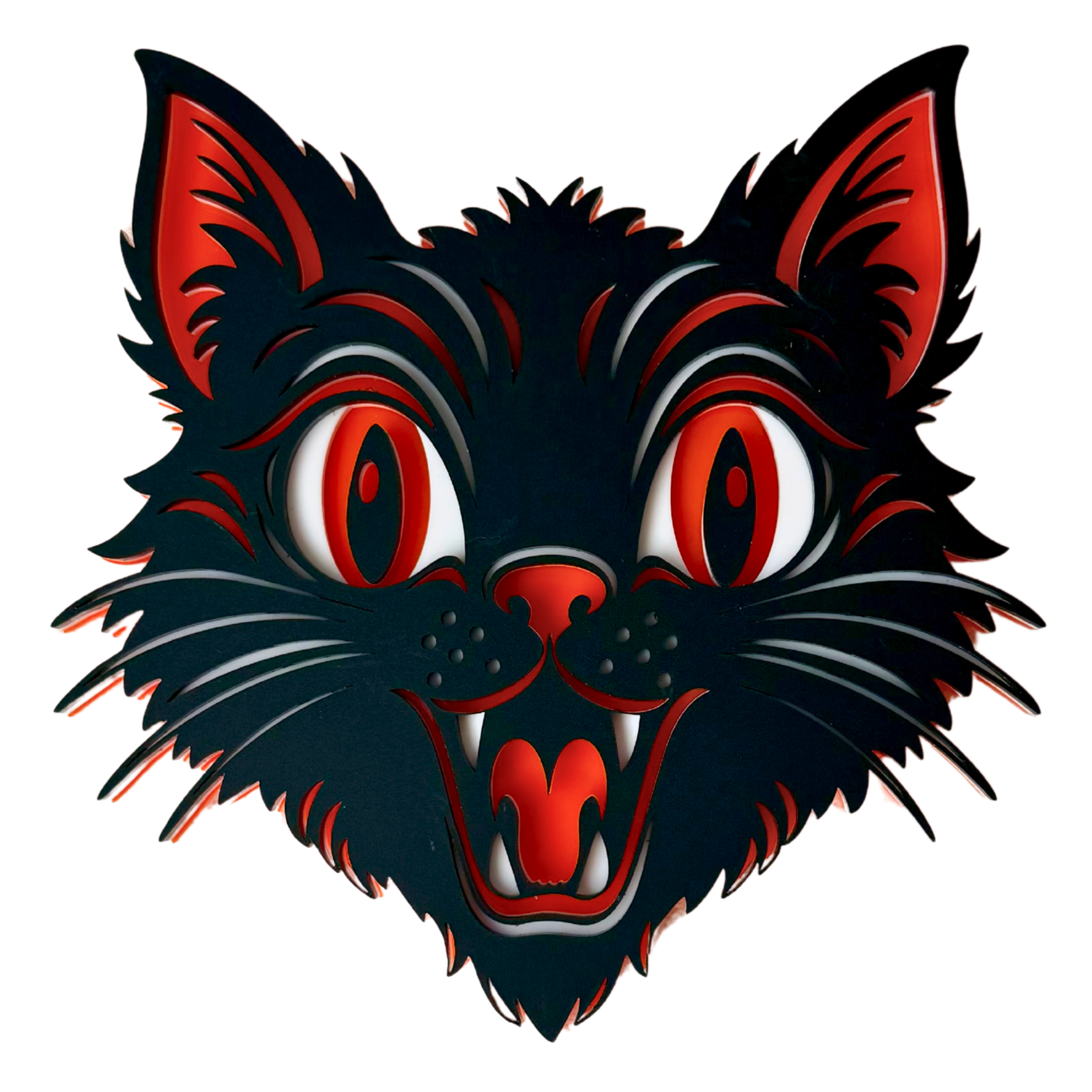Scaredy Cat (11.5 x 11.5 in)- LIMITED EDITION