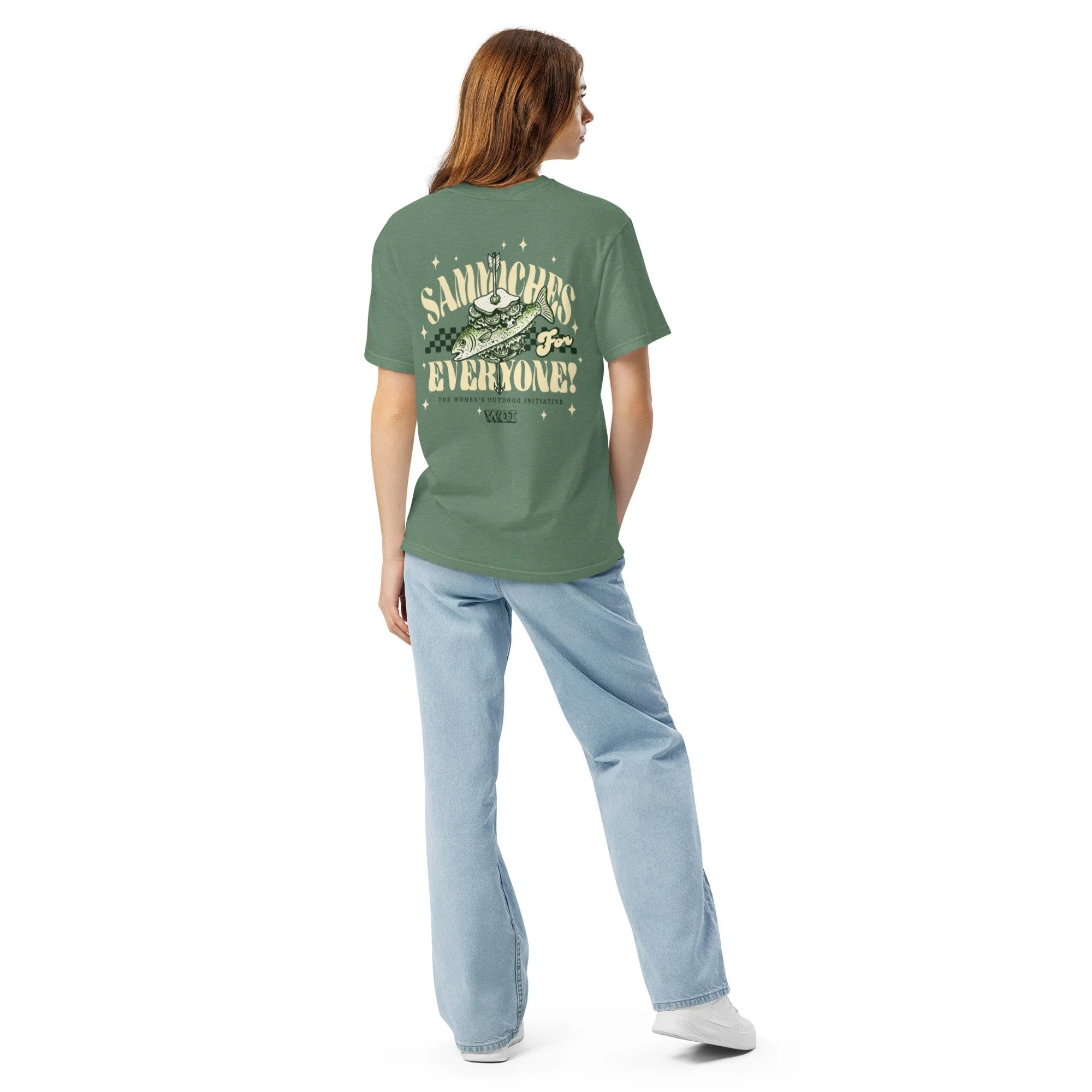 Unisex garment-dyed heavyweight t-shirt
