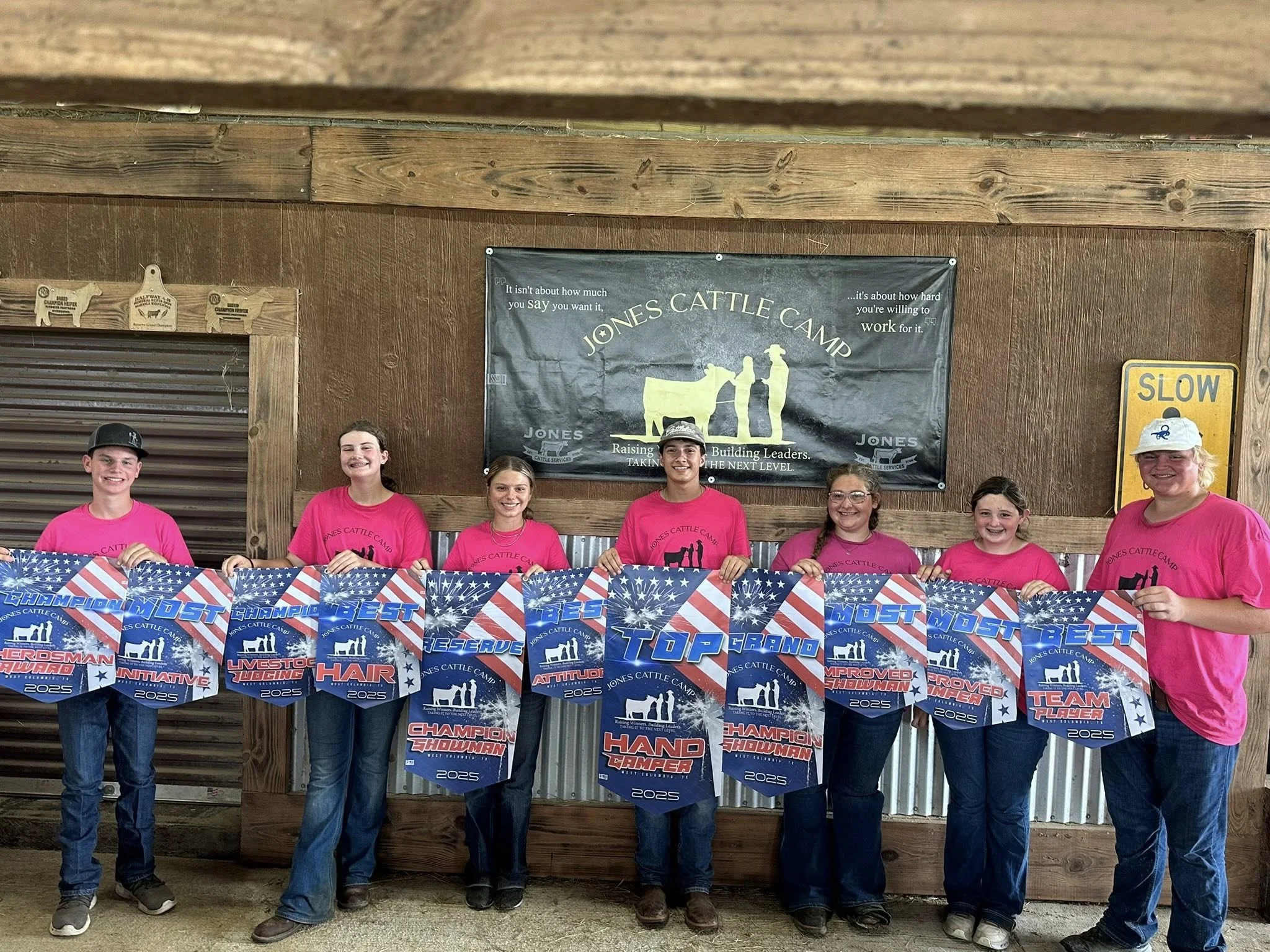 stock show award banners