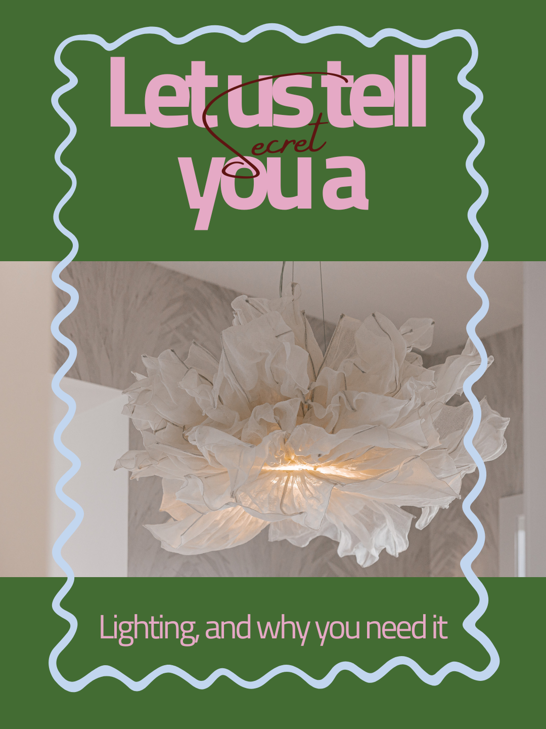 Lighting, and why you need it