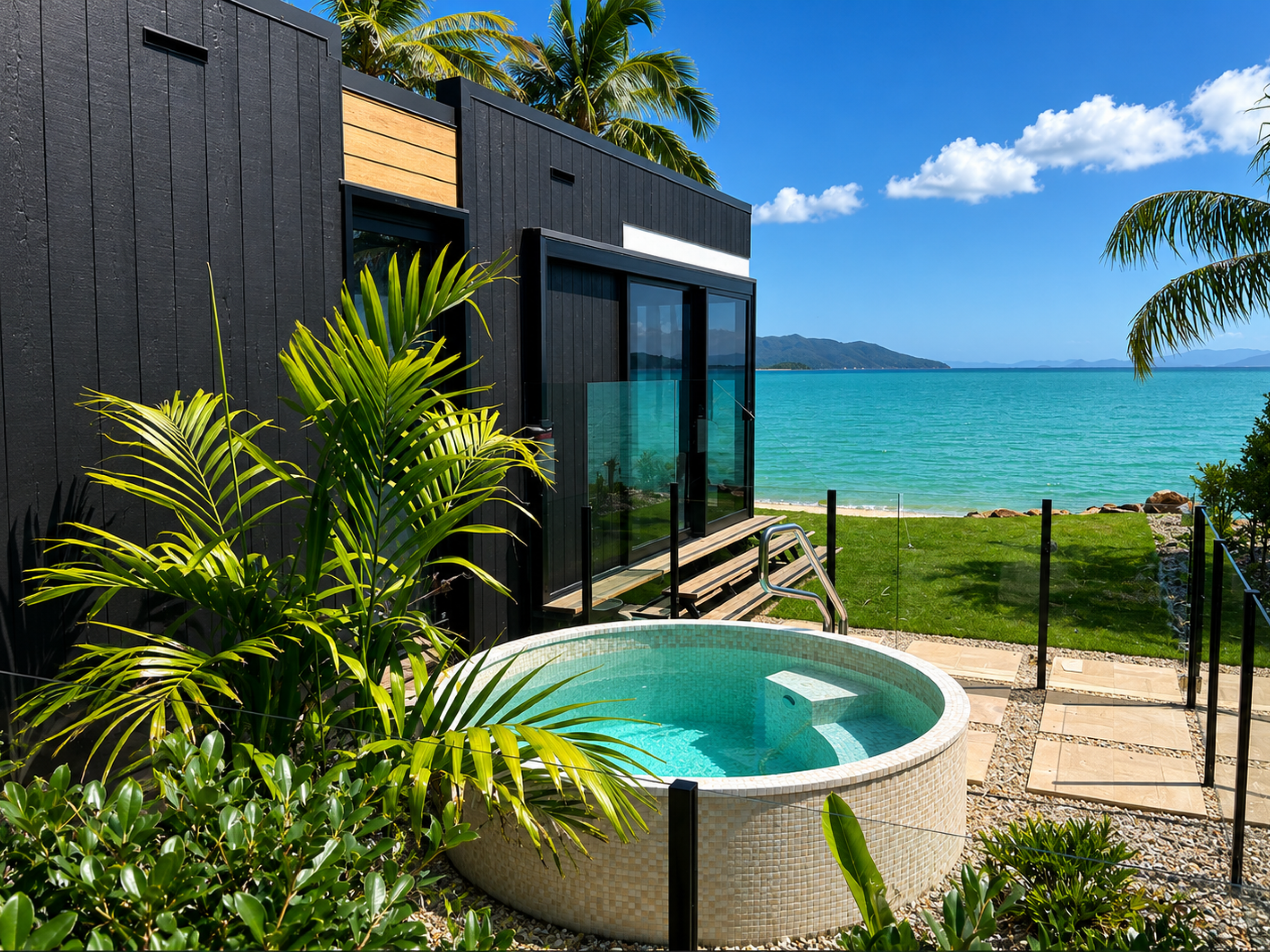 The beauty is in the tiles.
