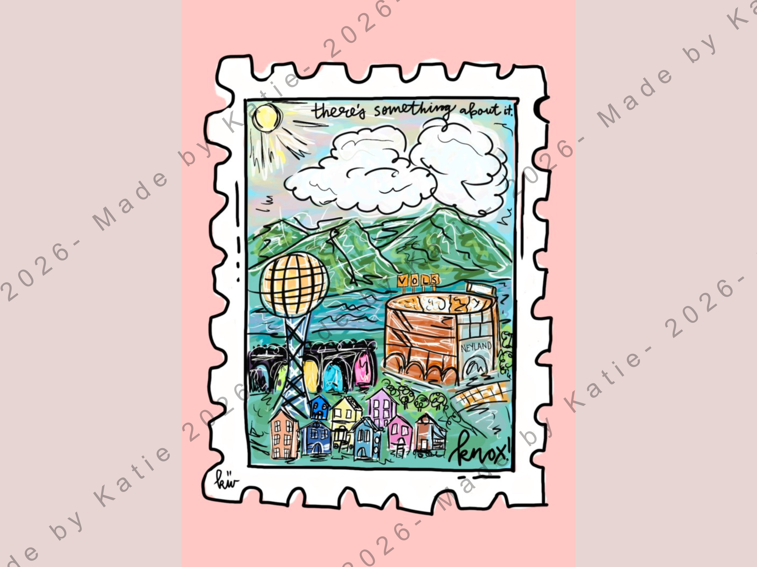 Knoxville Stamp Prints