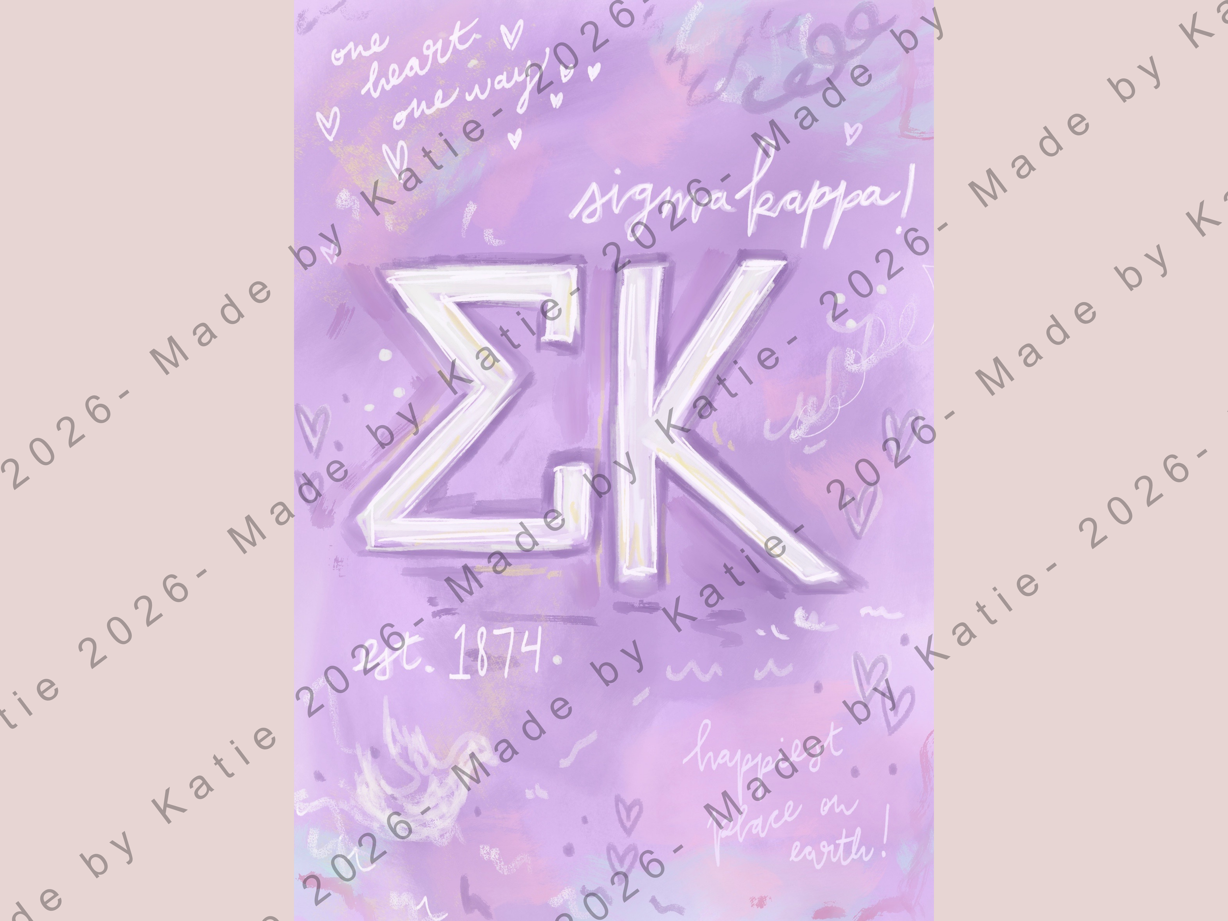 Sigma Kappa Print - MBKT Sorority Collection