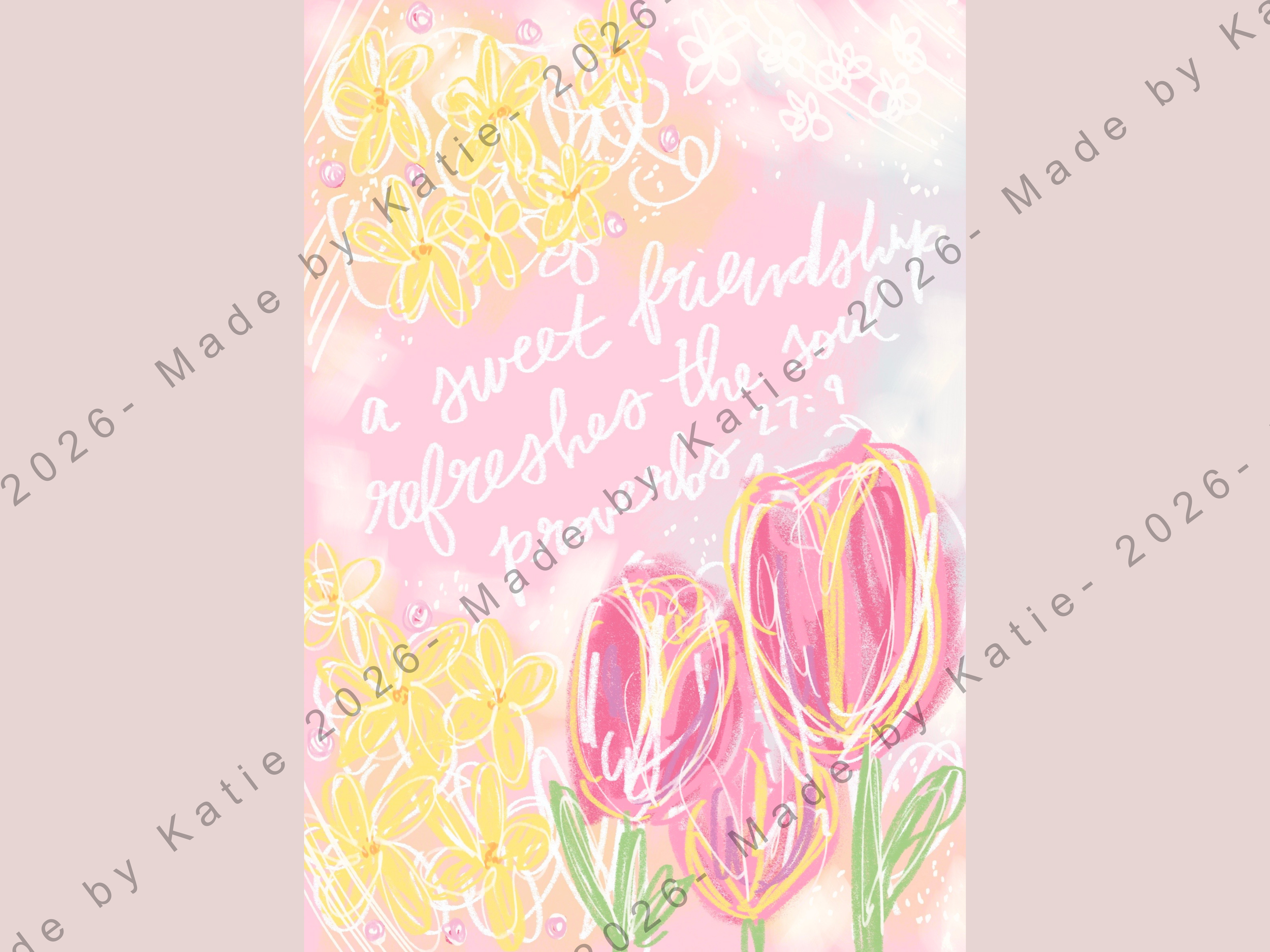 Sweet Friendship Print