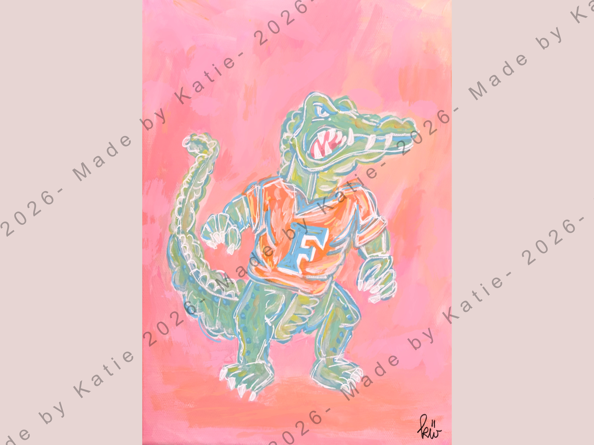 Florida Albert Print
