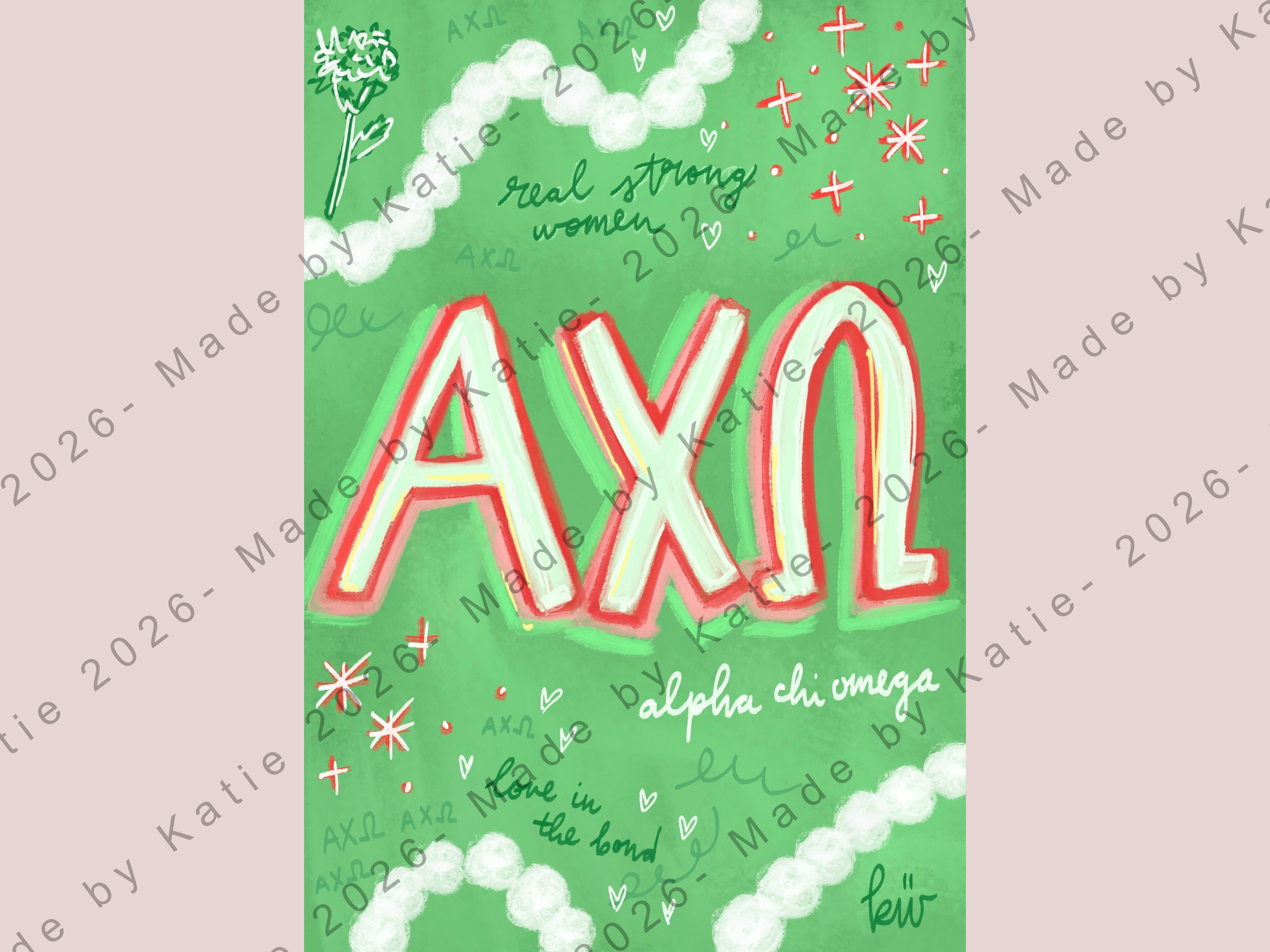 Alpha Chi Omega Print- MBKT Sorority Collection