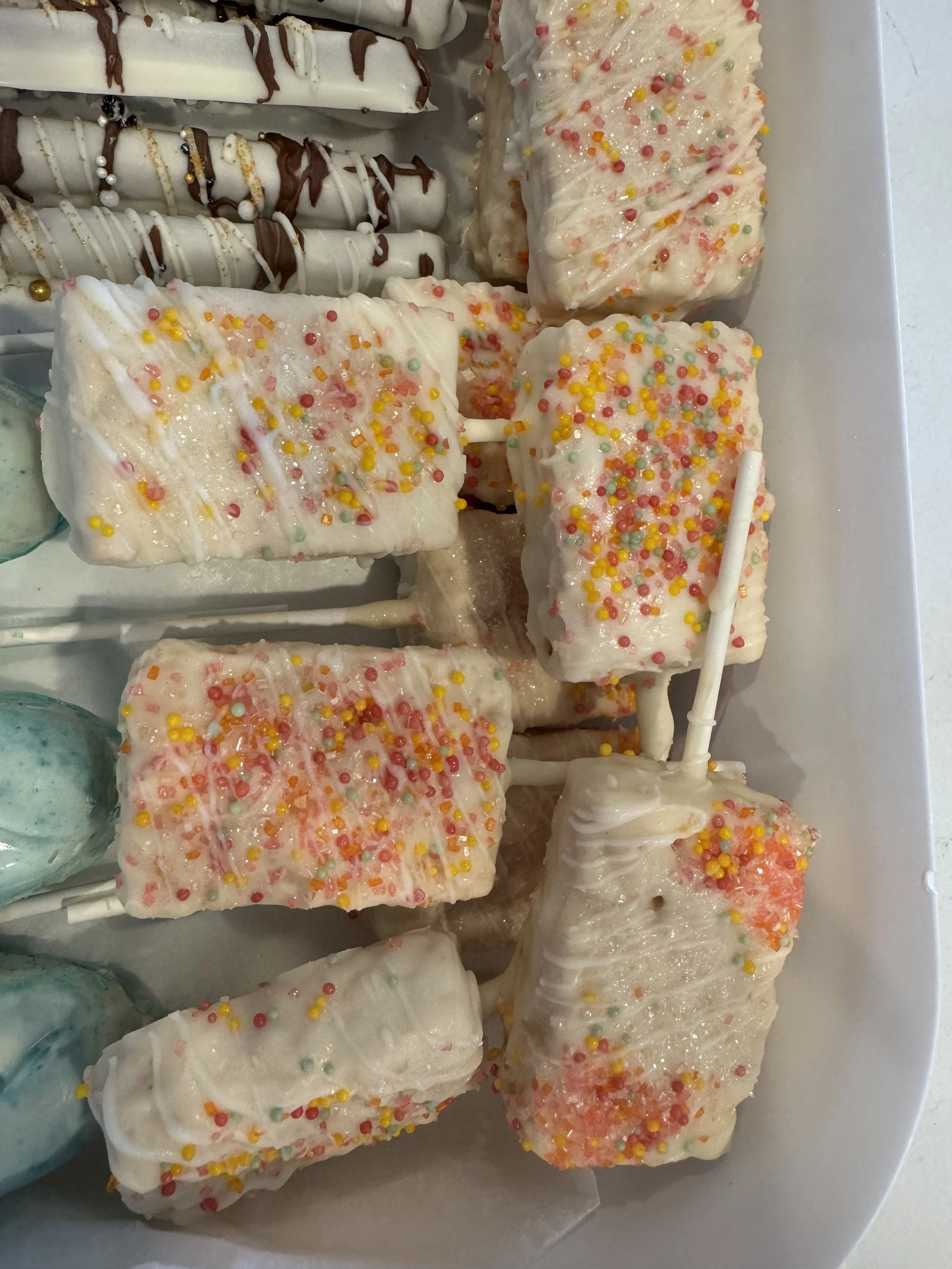 Personalized Celebrations Cake Pops