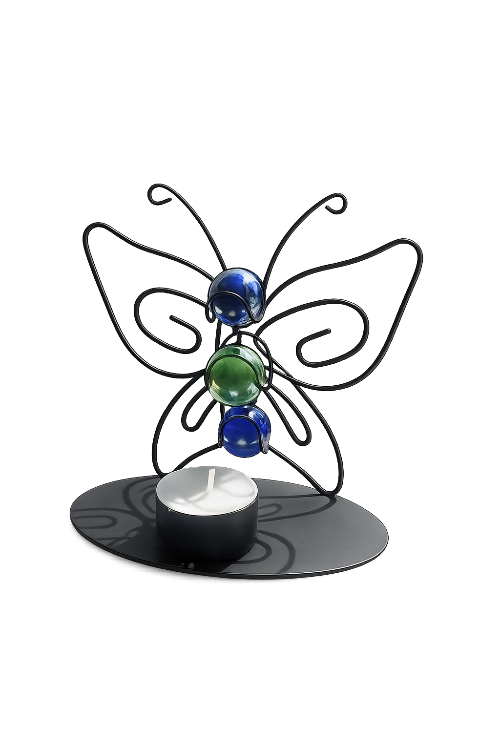 Marble Butterfly Candleholder
