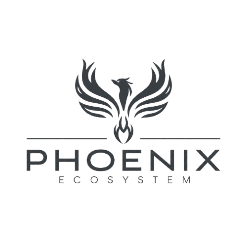 A logo featuring a stylized phoenix with outstretched wings above the word 'PHOENIX' and the smaller text 'ECO SYSTEM' beneath.