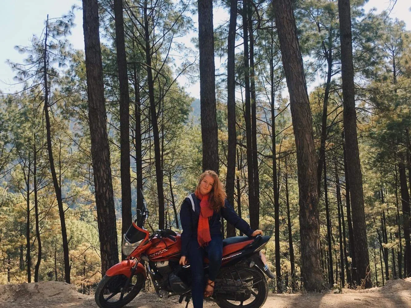 I have travelled quite a bit (here's me going on the back of a motorbike around Kathmandu)