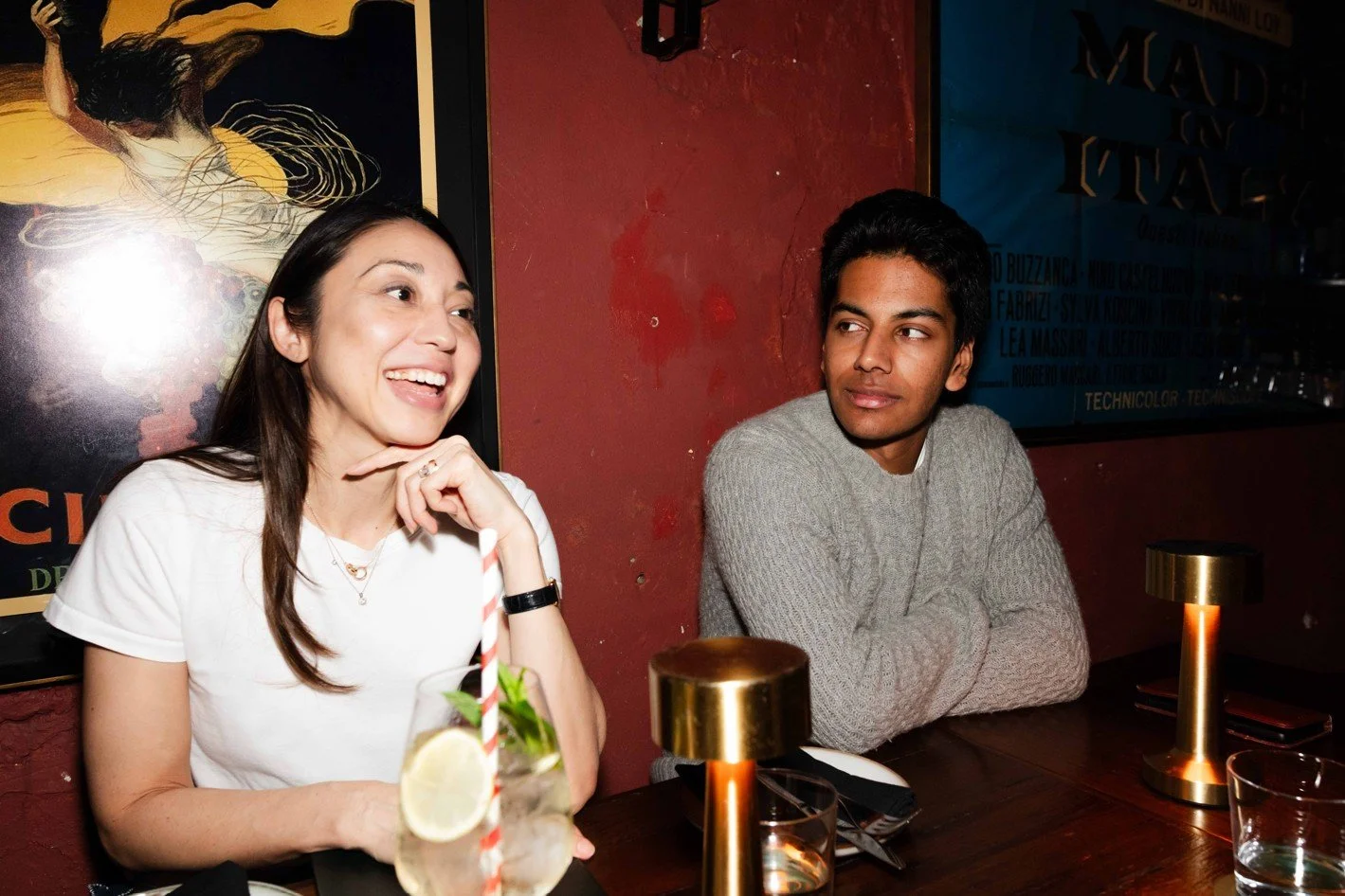 I started doing dinners with people in Sydney where we would come together and discuss ideas.