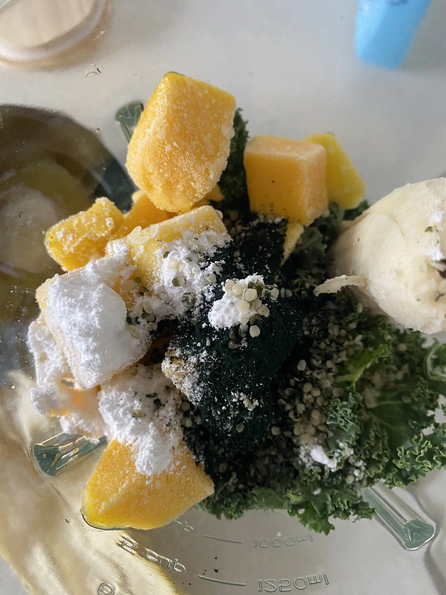 Don't get me started talking about food - I make a whacky green smoothie!