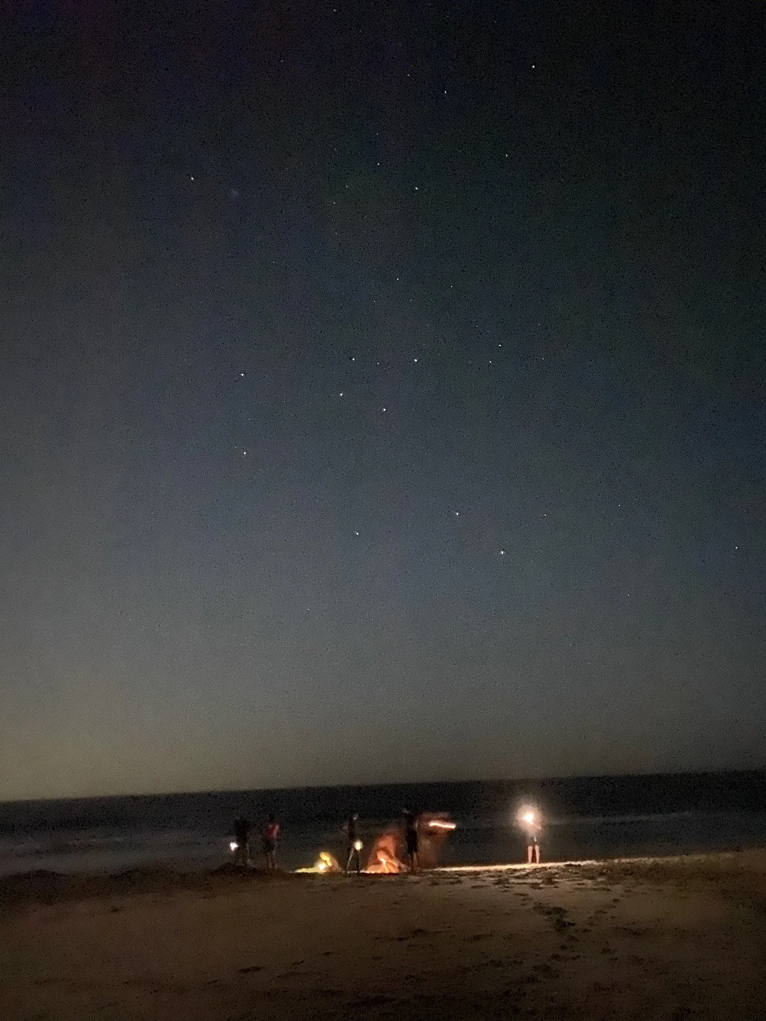 I went camping this year and ended up making friends with people under the stars. We played a game called trenches. 