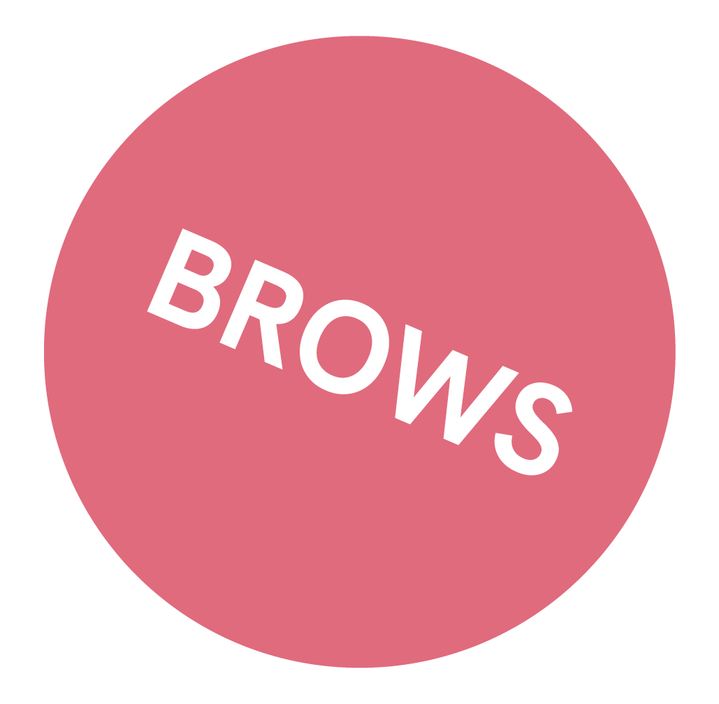A pink Brows icon.