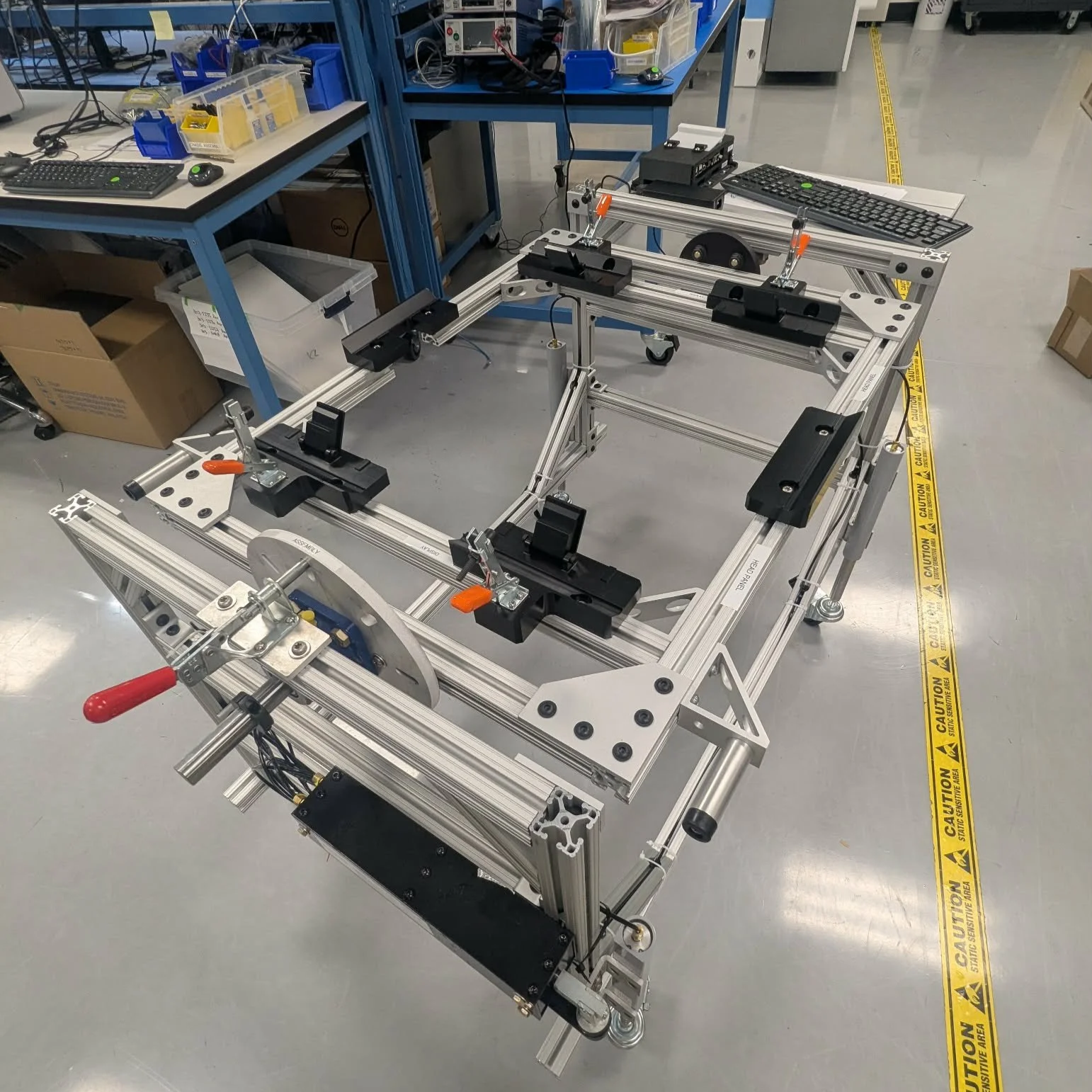 Rotisserie Assembly Fixture