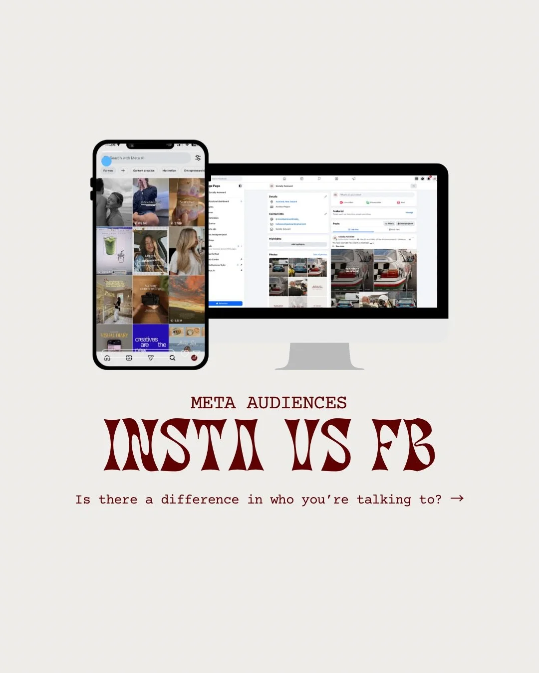 As a small business, you don&rsquo;t need to reinvent the wheel for each platform, but knowing who you&rsquo;re talking to can change how you approach your content 📱
