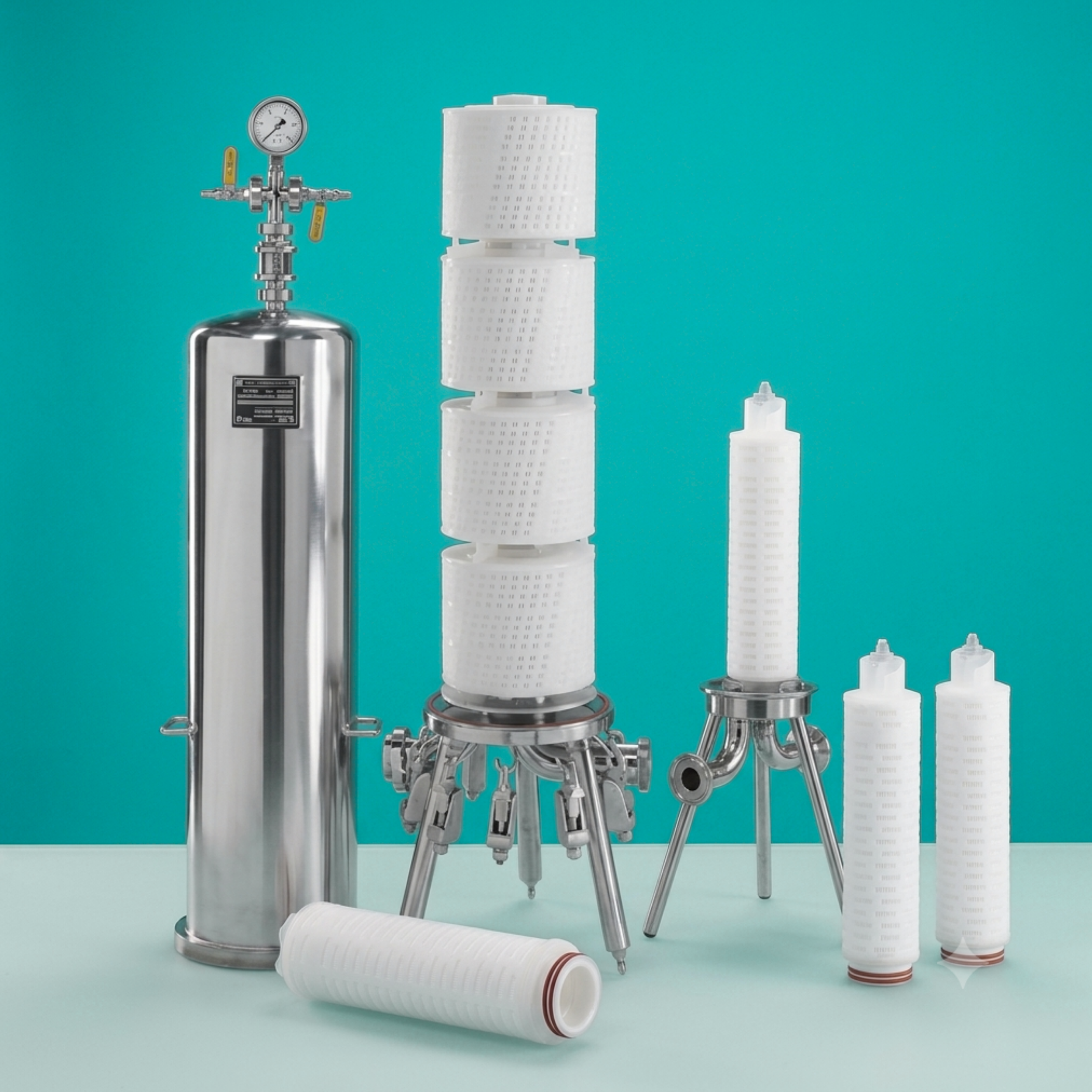 Modulos Jumbo Sartorius para filtración. Desarrollados para aplicaciones que requieren altos caudales de filtración, un bajo consumo energético.
Jumbo STAR Sartopure, Jumbo STAR Sartopure GF Plus, Jumbo STAR Sartopure GA,