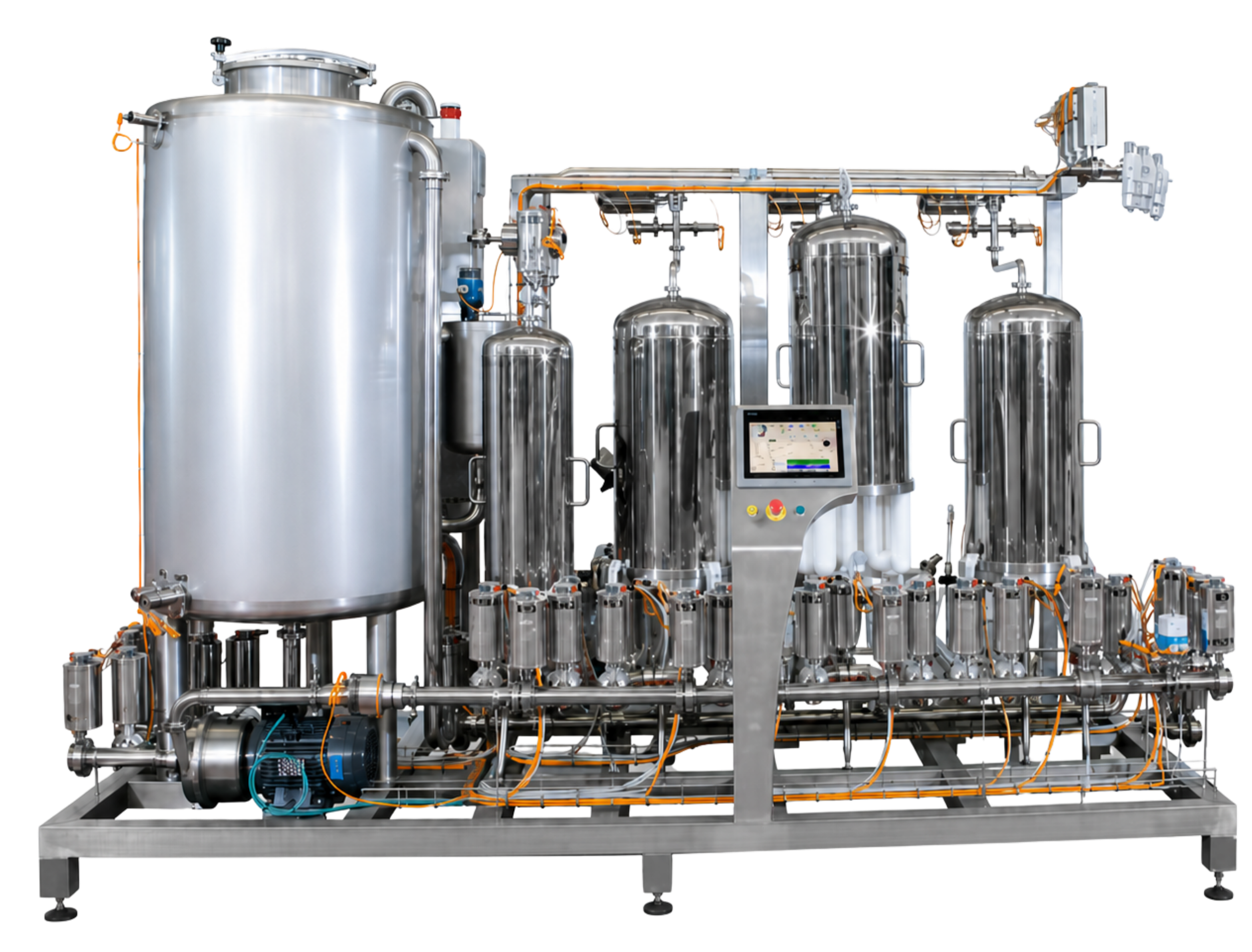 Equipos de Microfiltración para Embotellado de Sartorius.
Bancada Automática. 
Equipos de microfiltración para embotellado desarrollados para completar las etapas finales de filtración y garantizar la estabilidad microbiológica de cada bebida antes d