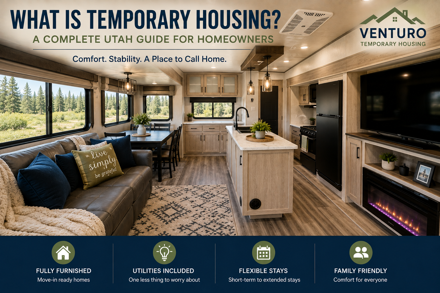 What Is Temporary Housing? A Complete Utah Guide for HomeownersPublished by Venturo Temporary Housing