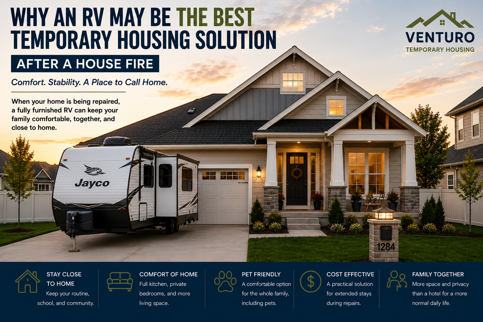 Why an RV May Be the Best Temporary Housing Solution After a House Fire